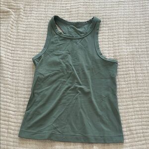 Lululemon Athletica Olive Tank Top